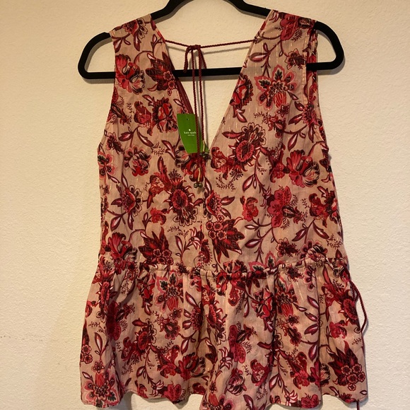 NEW! Kate Spade | Paisley Blossom Top | NWT Size M - Picture 9 of 9